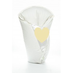 Páperová zavinovačka pre bábätka "White" 70x70 cm; 100 % páper;
